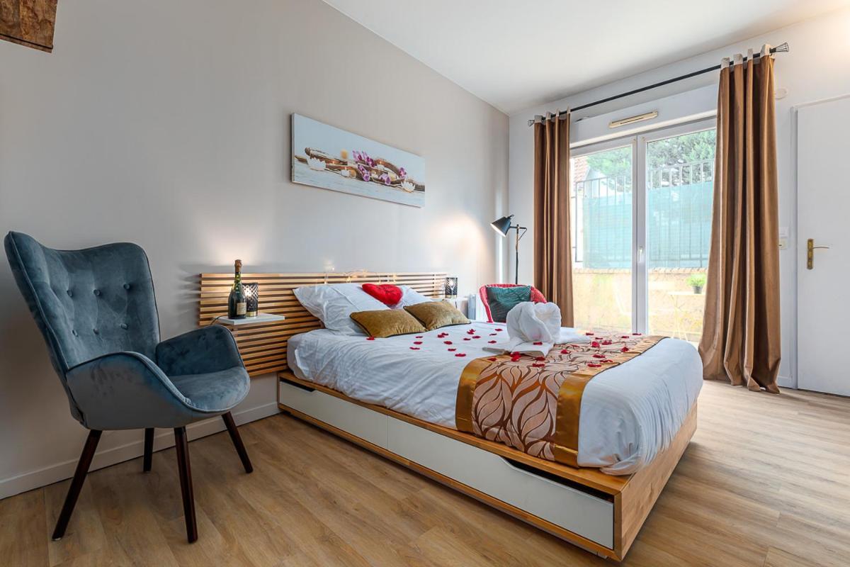Havre De Paix Jacuzzi Apartamento Asnières Exterior foto