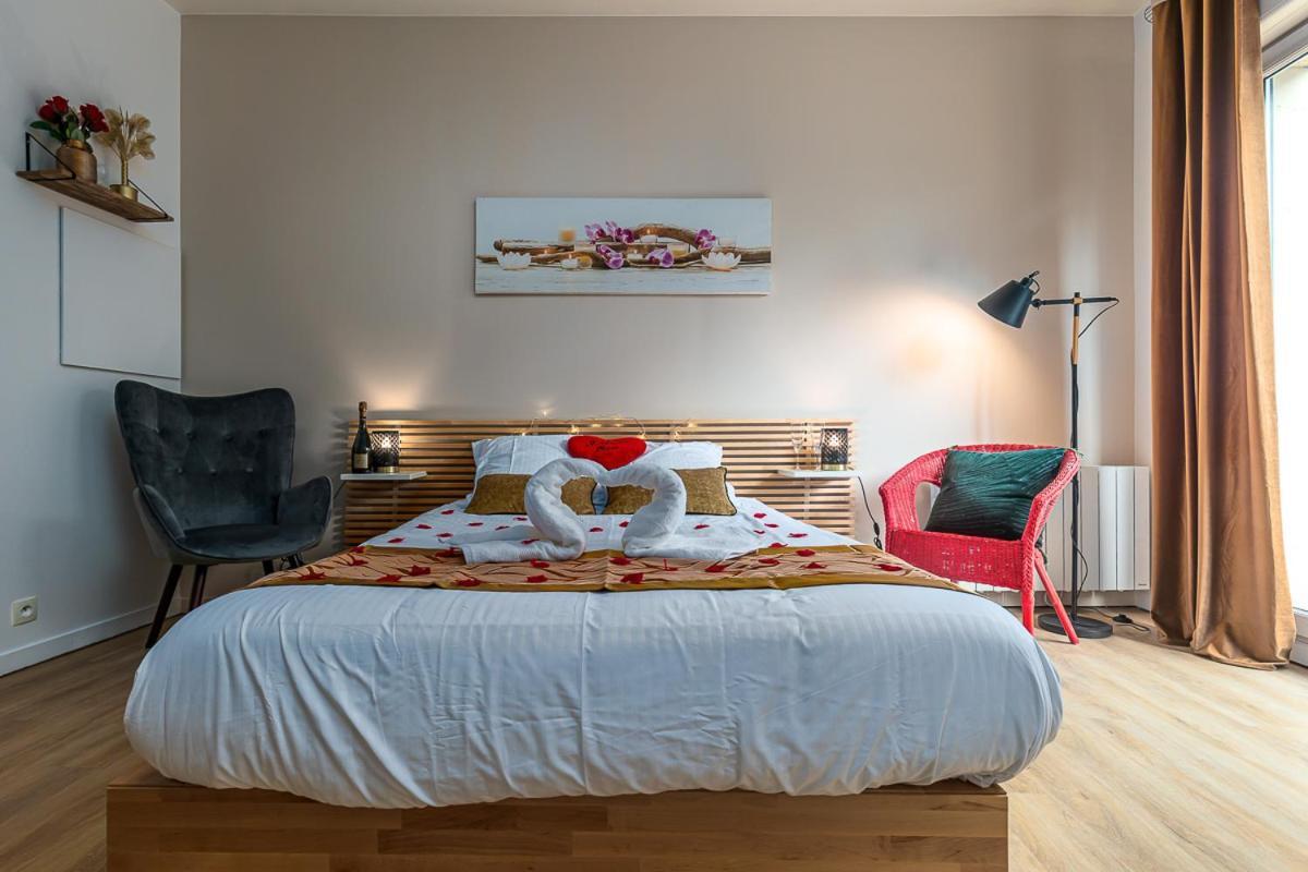 Havre De Paix Jacuzzi Apartamento Asnières Exterior foto